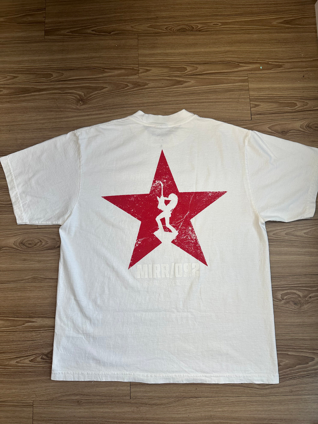 White Rockstar Tee