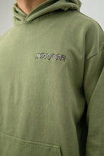 Load image into Gallery viewer, Mirrors Oil Green Heavyweight Pullover Hoodie
