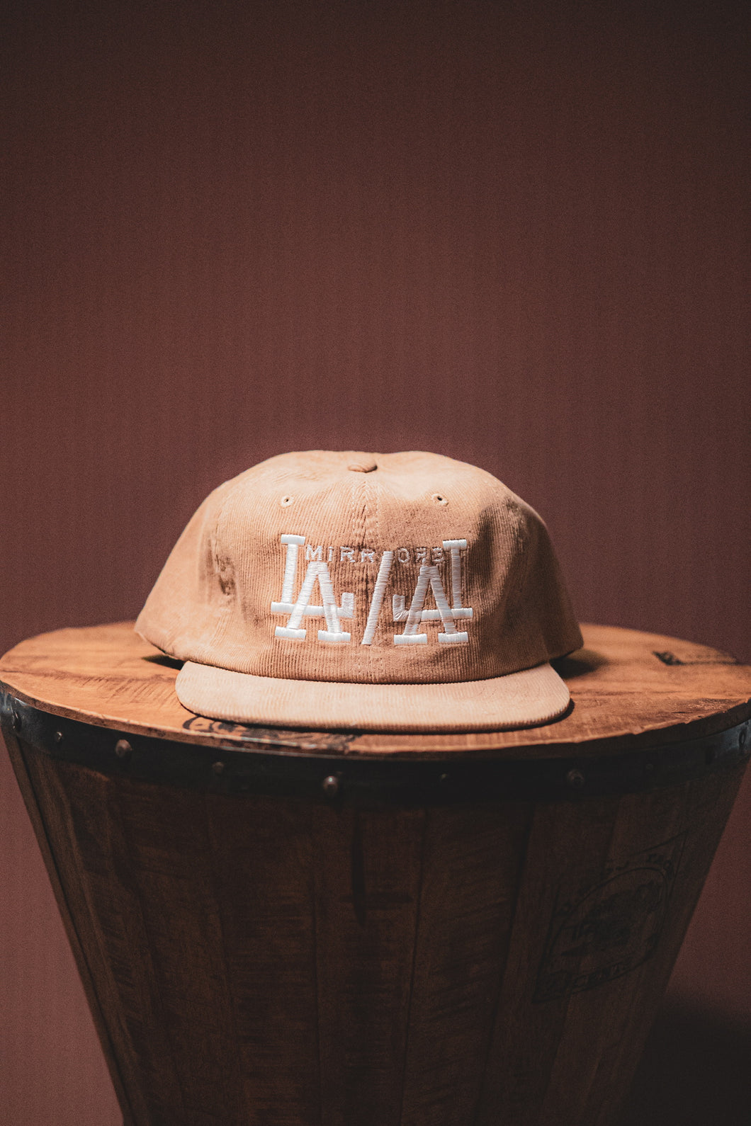 Mirrors LA 6 Panel Unstructured Corduroy Hat
